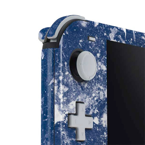 NHL Columbus Blue Jackets Frozen Nintendo Switch Lite Skin